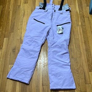 COPY - Women’s one piece snow pants removable suspenders insulated ski pants